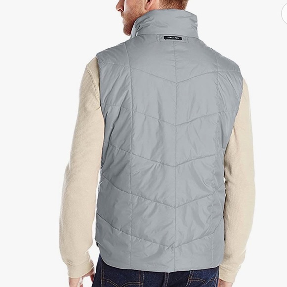 Nautica Men's Chevron Vest size M - Picture 2 of 8